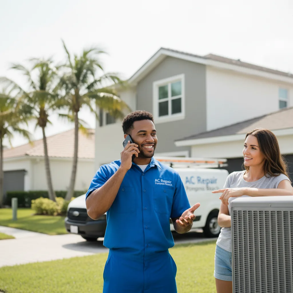 AC Repair Pompano Beach customer support in Maidens